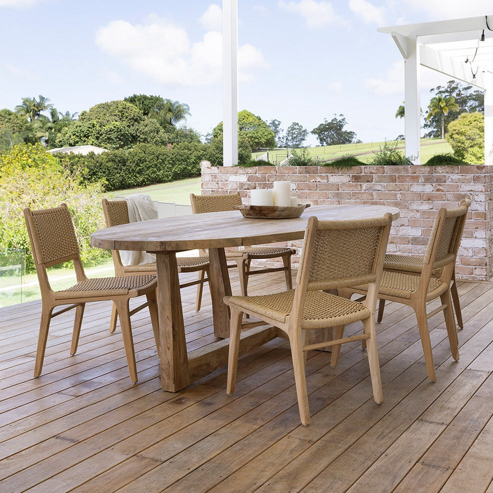 Zena Woven Cord Dining Chair