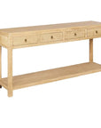Aya 4 Drawer Console