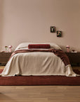 Baya Bastion Claret Wool Rug