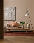 Baya Bastion Claret Wool Rug