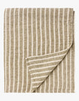Ava Stripe Linen Bedcover