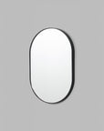 Bjorn Oval Mirror - Black