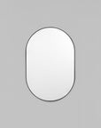 Bjorn Oval Mirror - Black