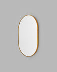 Bjorn Oval Mirror - Brass