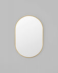 Bjorn Oval Mirror - Brass
