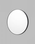 Bjorn Round Mirror - Black