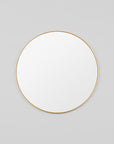 Bjorn Round Mirror - Brass