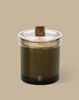Black Blaze Scented Candle - Glass Lid