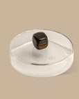 Black Blaze Scented Candle - Glass Lid