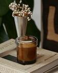 Black Blaze Scented Candle - Glass Lid
