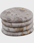 Zari Marble Coasters (Set of 4)