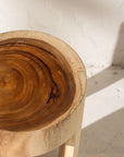 Eula Tree Stump Stool