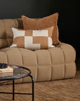 Baya Kiln Oat/Caramel Cushion