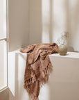Baya Millhouse Linen Throw