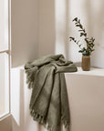 Baya Millhouse Linen Throw