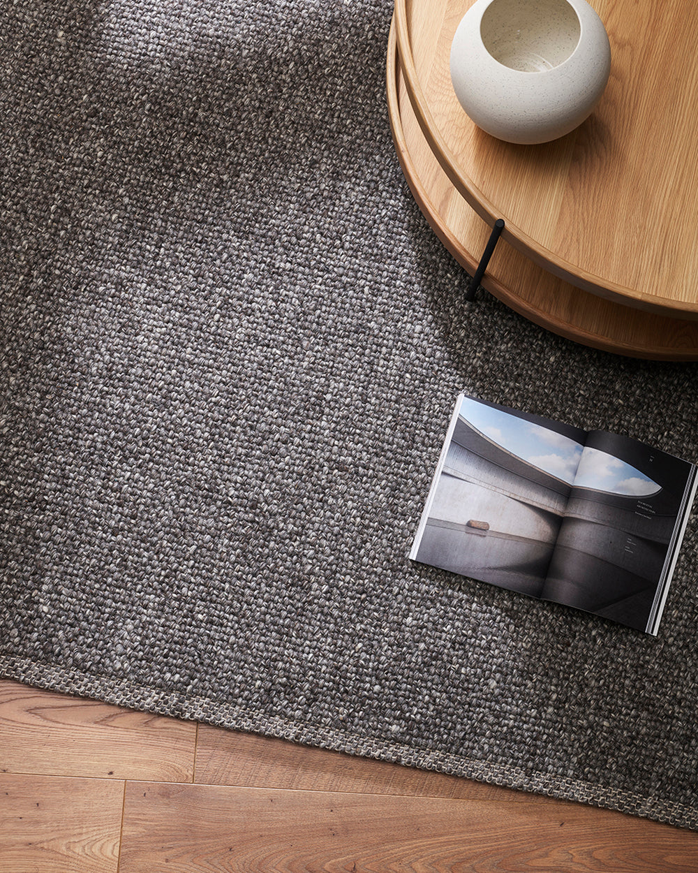 Baya Nebraska Charcoal Rug