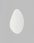 Pebble Mirror - Brass