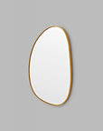 Pebble Mirror - Brass