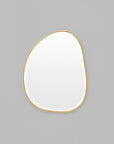 Pebble Mirror - Brass