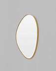 Pebble Mirror - Brass