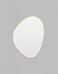 Pebble Mirror - Brass