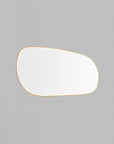 Pebble Mirror - Brass