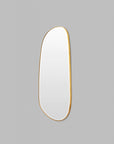 Pebble Mirror - Brass