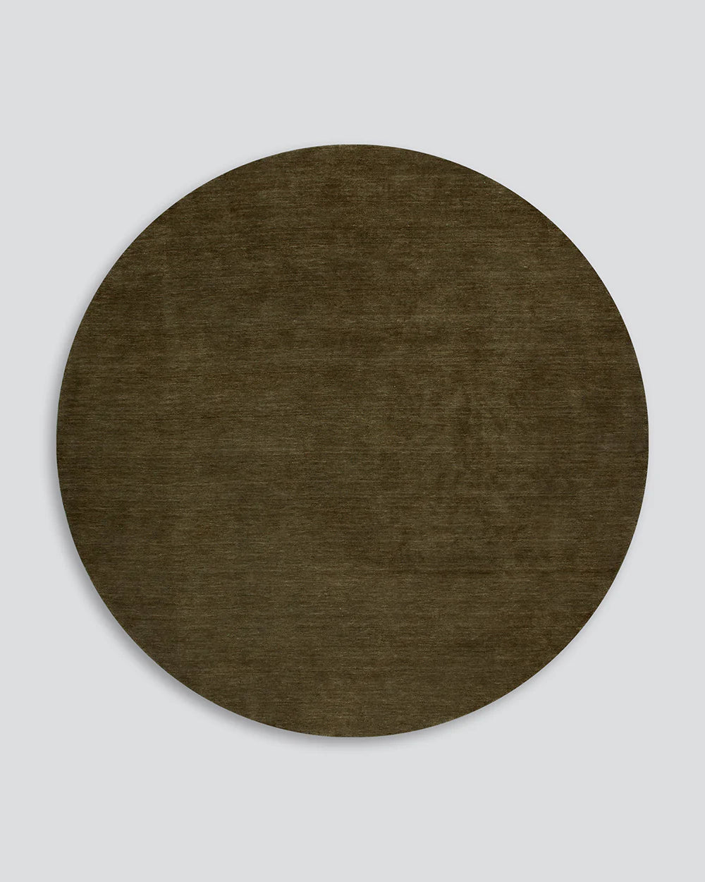 Baya Sandringham Moss NZ Wool Round Rug