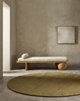 Baya Sandringham Moss Round Rug