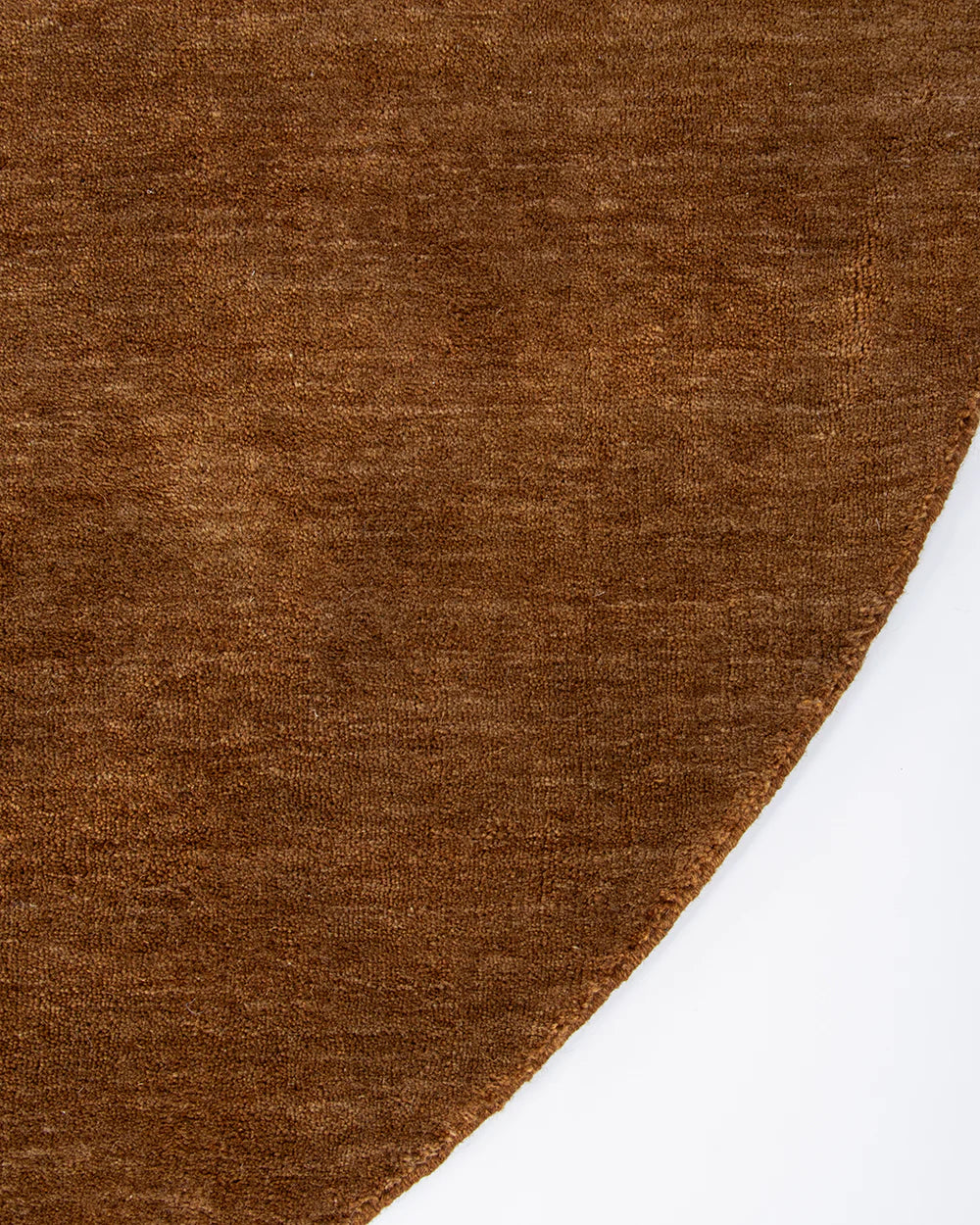 Baya Sandringham Pecan NZ Wool Round Rug