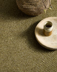 Baya Tairua Moss Green Round Rug