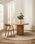 Baya Tairua Natural Straw Round Rug