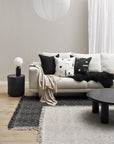 Baya Ulster Black/Natural Rug - CLEARANCE