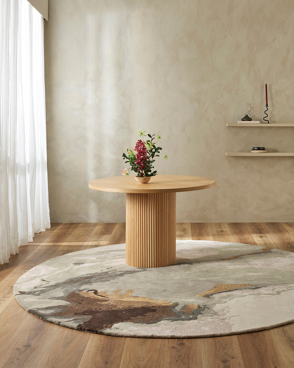 Baya Uluru Sandstone Round Rug