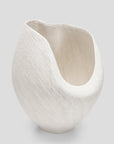 The Foundry Nebula Deep Vase - Ivory