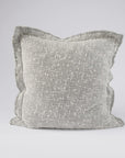 Eadie Polo Cushion - Silver/White