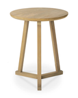 Ethnicraft Tripod Side Table in Natural Oak