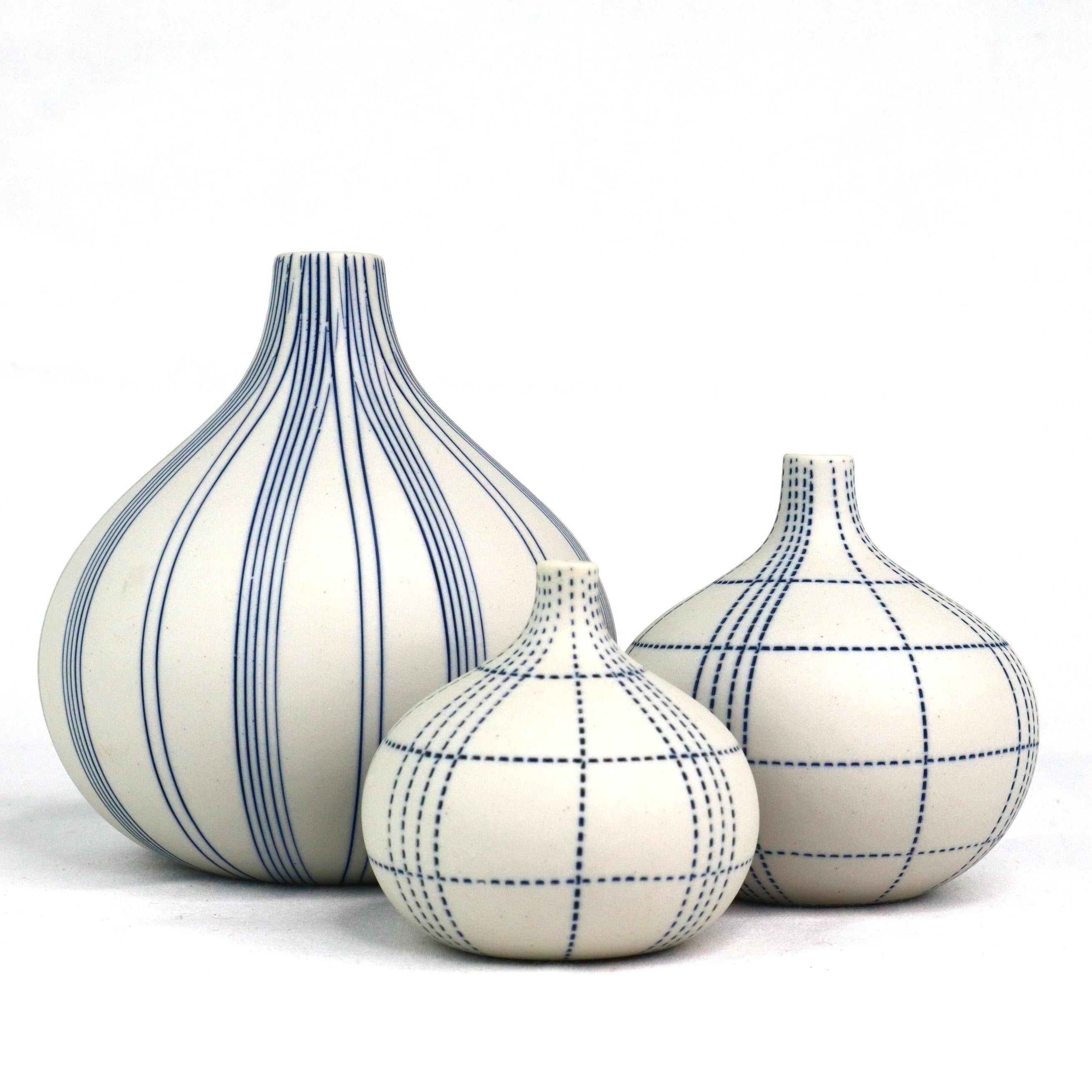 Argo Plaid Vase