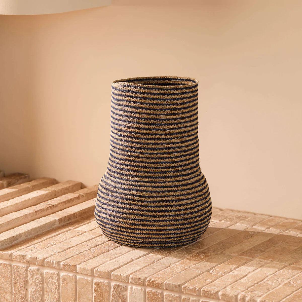 Sabine Woven Basket - Indigo