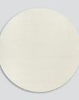 Dorset Natural White Round Floor Rug