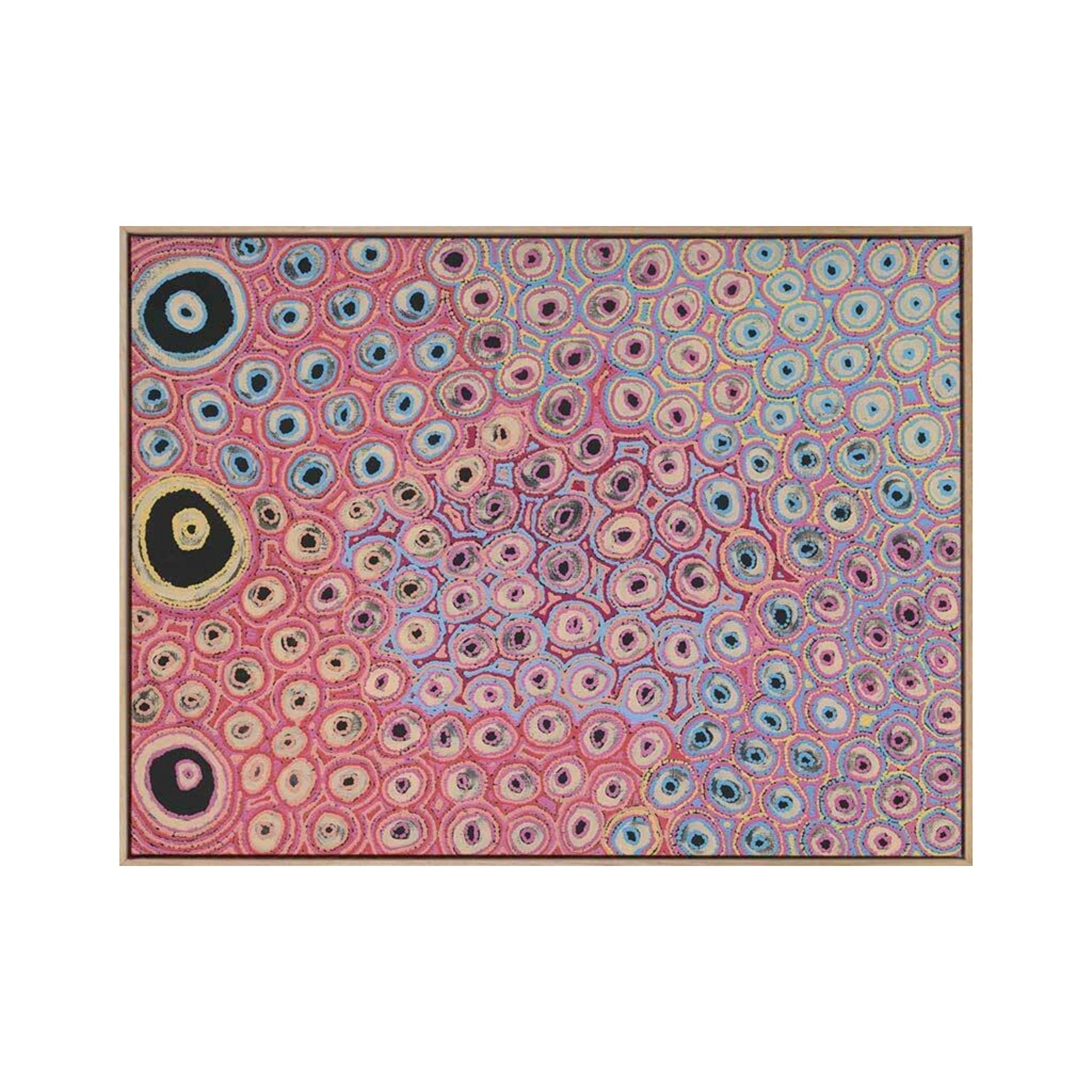Aboriginal Collection - Mina Mina Canvas Art Print