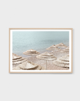 Beachfront Parasols Print