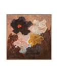 Golden Hour Blooms Canvas Art Print