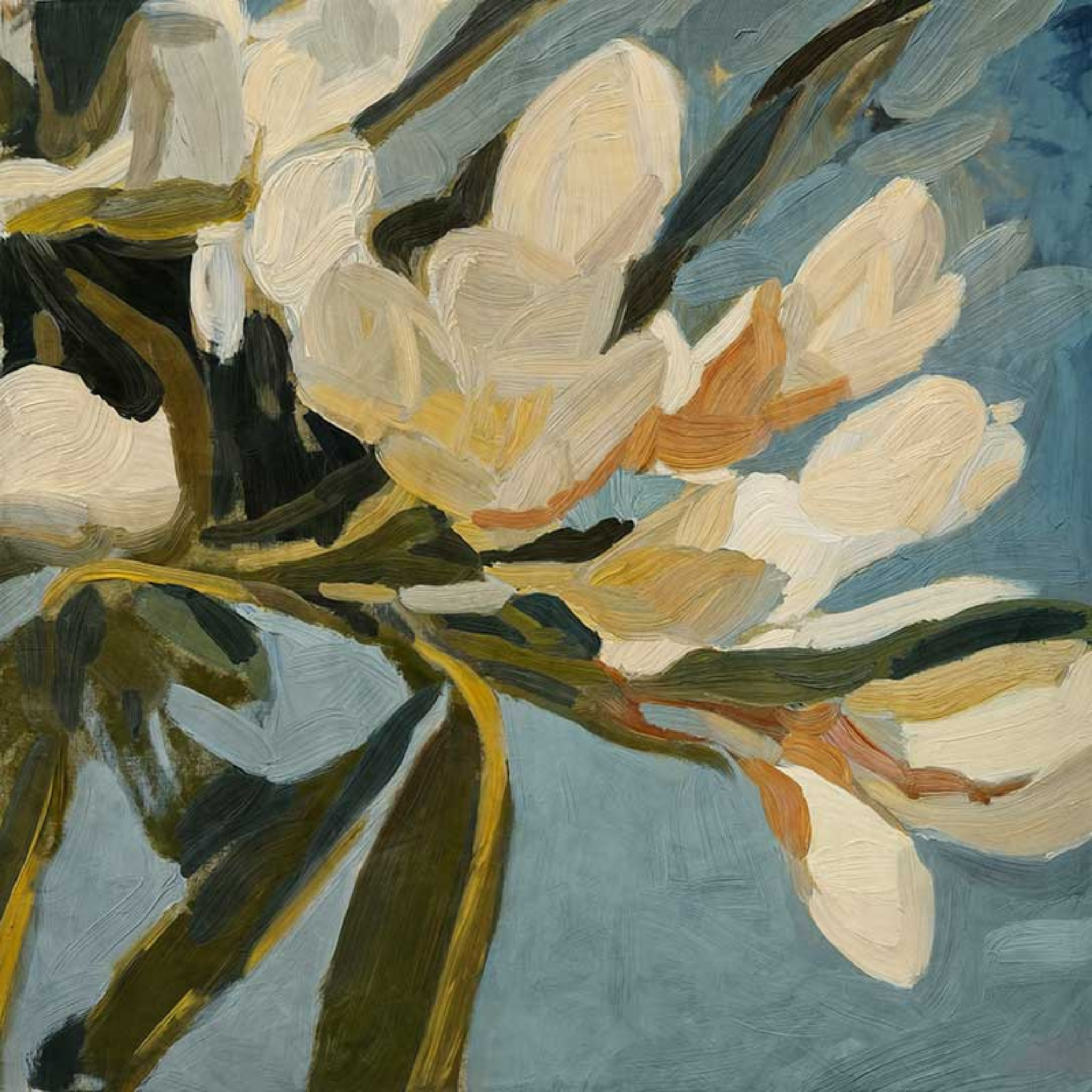 Magnolia Grandiflora Framed Art Print