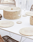 Round Palm Fibre Placemats by The Dharma Door