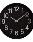 Cuneen Wall Clock Black