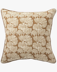 Ginkgo Bronze Linen Cushion