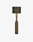 Callum Timber Floor Lamp with Linen Shade