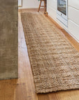 Zebra Armstrong Natural Tile Jute Runner