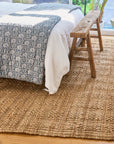 Zebra Armstrong Natural Tile Jute Rug